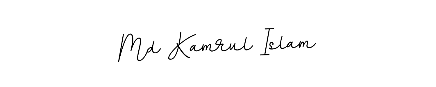 Design your own signature with our free online signature maker. With this signature software, you can create a handwritten (BallpointsItalic-DORy9) signature for name Md Kamrul Islam. Md Kamrul Islam signature style 11 images and pictures png