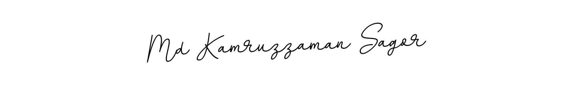 Md Kamruzzaman Sagor stylish signature style. Best Handwritten Sign (BallpointsItalic-DORy9) for my name. Handwritten Signature Collection Ideas for my name Md Kamruzzaman Sagor. Md Kamruzzaman Sagor signature style 11 images and pictures png