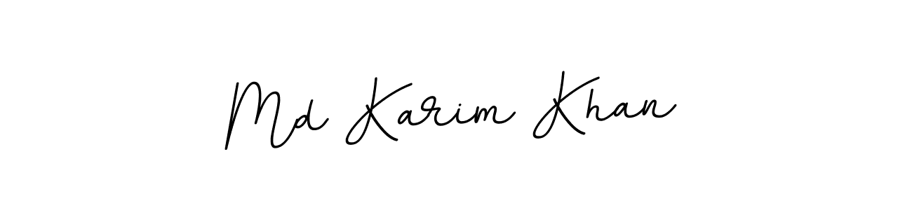 It looks lik you need a new signature style for name Md Karim Khan. Design unique handwritten (BallpointsItalic-DORy9) signature with our free signature maker in just a few clicks. Md Karim Khan signature style 11 images and pictures png