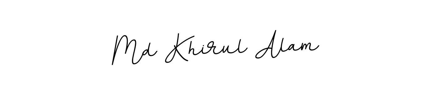 This is the best signature style for the Md Khirul Alam name. Also you like these signature font (BallpointsItalic-DORy9). Mix name signature. Md Khirul Alam signature style 11 images and pictures png