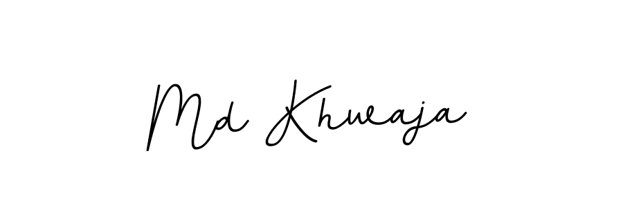 You should practise on your own different ways (BallpointsItalic-DORy9) to write your name (Md Khwaja) in signature. don't let someone else do it for you. Md Khwaja signature style 11 images and pictures png