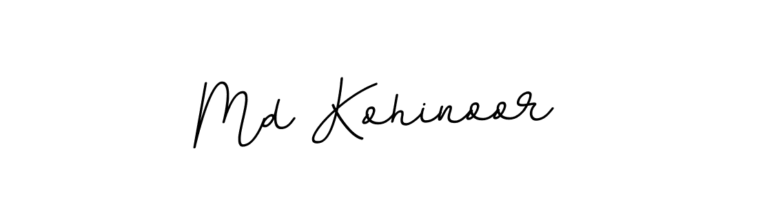 Use a signature maker to create a handwritten signature online. With this signature software, you can design (BallpointsItalic-DORy9) your own signature for name Md Kohinoor. Md Kohinoor signature style 11 images and pictures png