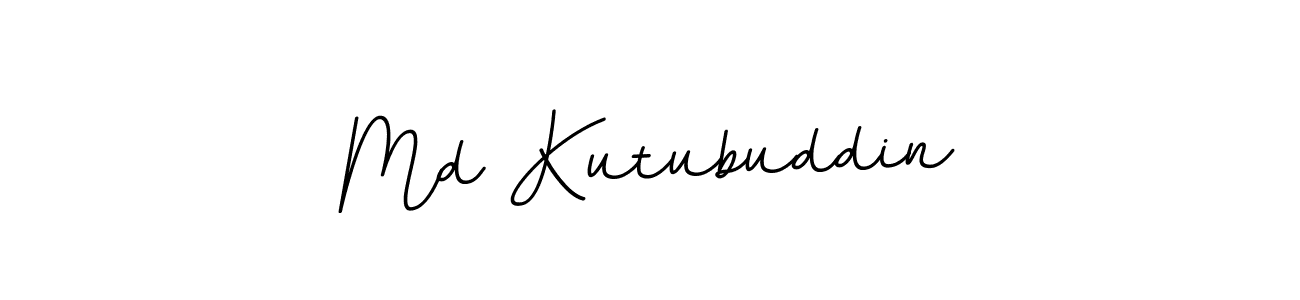 This is the best signature style for the Md Kutubuddin name. Also you like these signature font (BallpointsItalic-DORy9). Mix name signature. Md Kutubuddin signature style 11 images and pictures png