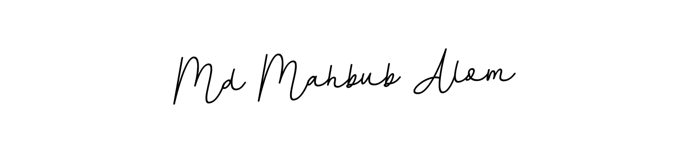 Md Mahbub Alom stylish signature style. Best Handwritten Sign (BallpointsItalic-DORy9) for my name. Handwritten Signature Collection Ideas for my name Md Mahbub Alom. Md Mahbub Alom signature style 11 images and pictures png