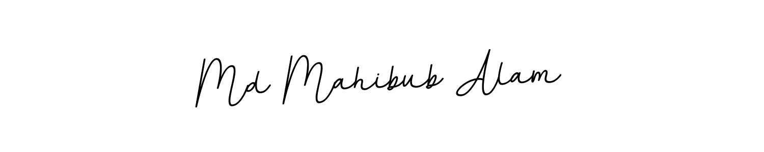 Use a signature maker to create a handwritten signature online. With this signature software, you can design (BallpointsItalic-DORy9) your own signature for name Md Mahibub Alam. Md Mahibub Alam signature style 11 images and pictures png