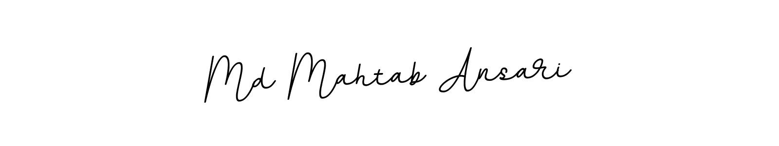 It looks lik you need a new signature style for name Md Mahtab Ansari. Design unique handwritten (BallpointsItalic-DORy9) signature with our free signature maker in just a few clicks. Md Mahtab Ansari signature style 11 images and pictures png