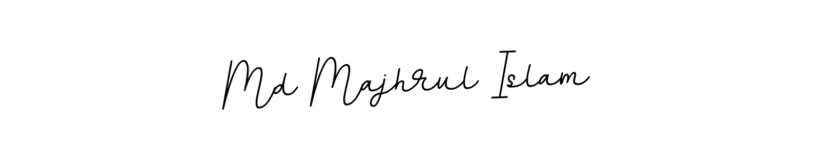 Create a beautiful signature design for name Md Majhrul Islam. With this signature (BallpointsItalic-DORy9) fonts, you can make a handwritten signature for free. Md Majhrul Islam signature style 11 images and pictures png