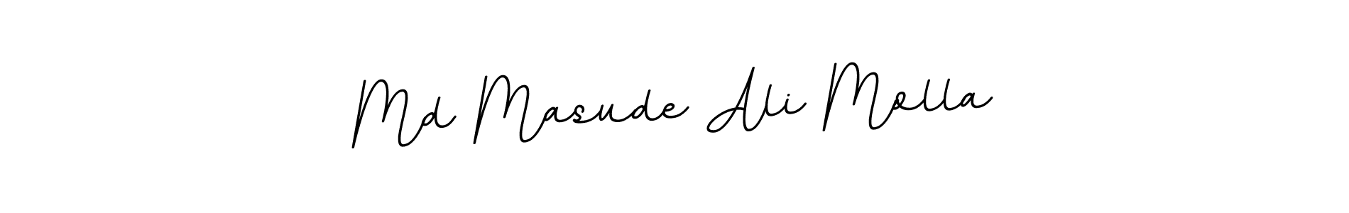 if you are searching for the best signature style for your name Md Masude Ali Molla. so please give up your signature search. here we have designed multiple signature styles  using BallpointsItalic-DORy9. Md Masude Ali Molla signature style 11 images and pictures png