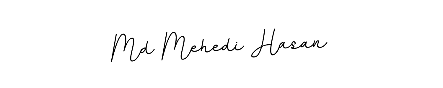 The best way (BallpointsItalic-DORy9) to make a short signature is to pick only two or three words in your name. The name Md Mehedi Hasan include a total of six letters. For converting this name. Md Mehedi Hasan signature style 11 images and pictures png