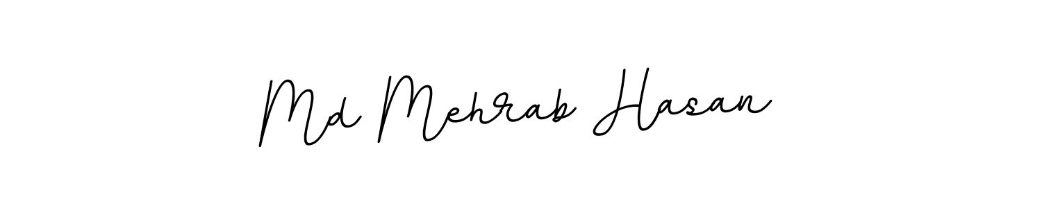 Make a beautiful signature design for name Md Mehrab Hasan. Use this online signature maker to create a handwritten signature for free. Md Mehrab Hasan signature style 11 images and pictures png