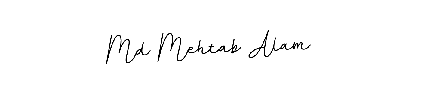 Create a beautiful signature design for name Md Mehtab Alam. With this signature (BallpointsItalic-DORy9) fonts, you can make a handwritten signature for free. Md Mehtab Alam signature style 11 images and pictures png