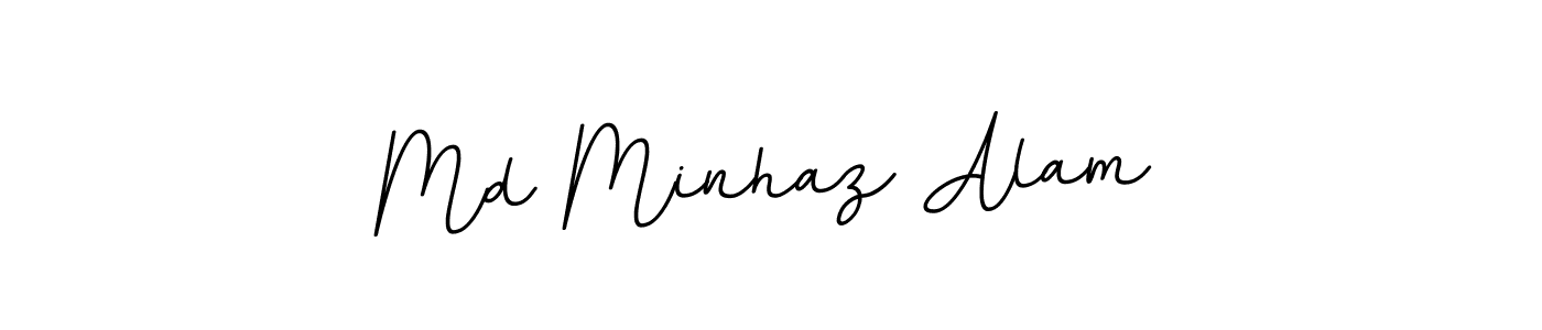 Use a signature maker to create a handwritten signature online. With this signature software, you can design (BallpointsItalic-DORy9) your own signature for name Md Minhaz Alam. Md Minhaz Alam signature style 11 images and pictures png