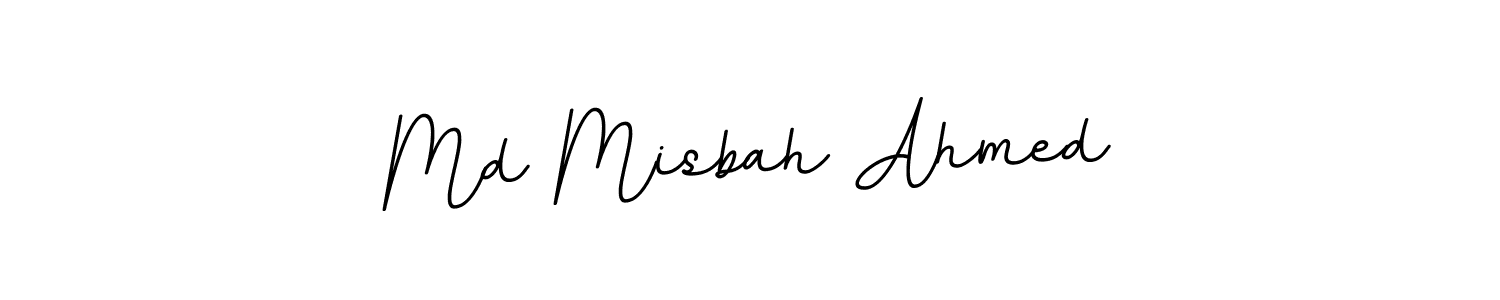 Md Misbah Ahmed stylish signature style. Best Handwritten Sign (BallpointsItalic-DORy9) for my name. Handwritten Signature Collection Ideas for my name Md Misbah Ahmed. Md Misbah Ahmed signature style 11 images and pictures png