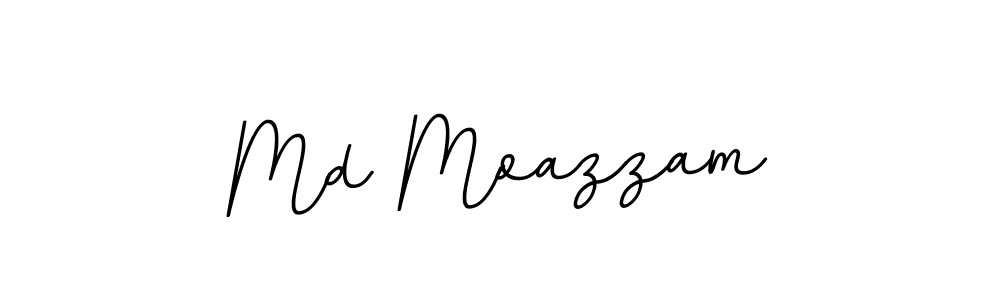 You should practise on your own different ways (BallpointsItalic-DORy9) to write your name (Md Moazzam) in signature. don't let someone else do it for you. Md Moazzam signature style 11 images and pictures png