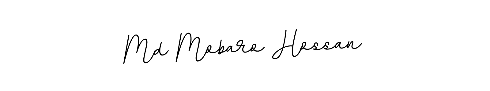 Also You can easily find your signature by using the search form. We will create Md Mobaro Hossan name handwritten signature images for you free of cost using BallpointsItalic-DORy9 sign style. Md Mobaro Hossan signature style 11 images and pictures png