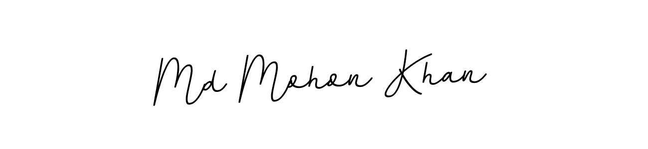 This is the best signature style for the Md Mohon Khan name. Also you like these signature font (BallpointsItalic-DORy9). Mix name signature. Md Mohon Khan signature style 11 images and pictures png