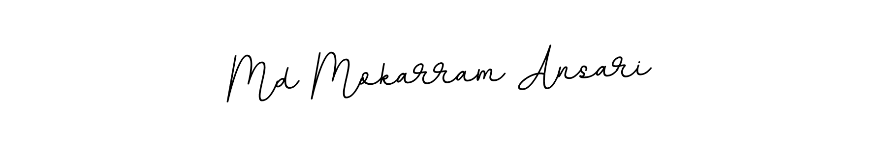 Md Mokarram Ansari stylish signature style. Best Handwritten Sign (BallpointsItalic-DORy9) for my name. Handwritten Signature Collection Ideas for my name Md Mokarram Ansari. Md Mokarram Ansari signature style 11 images and pictures png