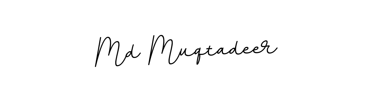 Use a signature maker to create a handwritten signature online. With this signature software, you can design (BallpointsItalic-DORy9) your own signature for name Md Muqtadeer. Md Muqtadeer signature style 11 images and pictures png