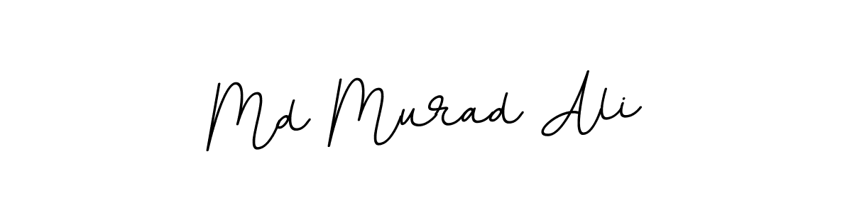 Use a signature maker to create a handwritten signature online. With this signature software, you can design (BallpointsItalic-DORy9) your own signature for name Md Murad Ali. Md Murad Ali signature style 11 images and pictures png