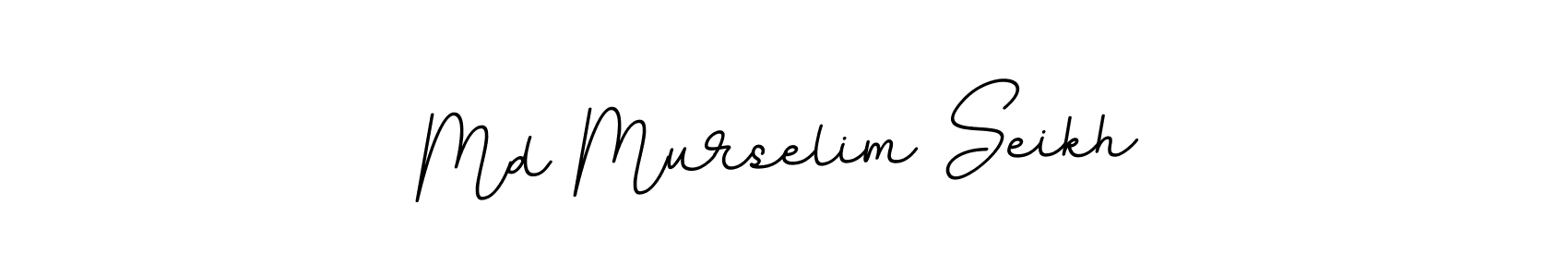 Md Murselim Seikh stylish signature style. Best Handwritten Sign (BallpointsItalic-DORy9) for my name. Handwritten Signature Collection Ideas for my name Md Murselim Seikh. Md Murselim Seikh signature style 11 images and pictures png