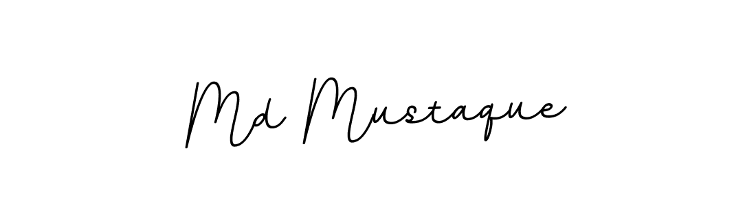 How to make Md Mustaque name signature. Use BallpointsItalic-DORy9 style for creating short signs online. This is the latest handwritten sign. Md Mustaque signature style 11 images and pictures png