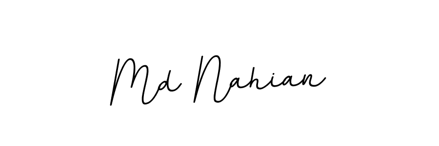 Make a beautiful signature design for name Md Nahian. Use this online signature maker to create a handwritten signature for free. Md Nahian signature style 11 images and pictures png