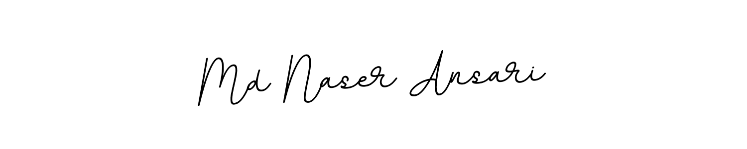 Md Naser Ansari stylish signature style. Best Handwritten Sign (BallpointsItalic-DORy9) for my name. Handwritten Signature Collection Ideas for my name Md Naser Ansari. Md Naser Ansari signature style 11 images and pictures png