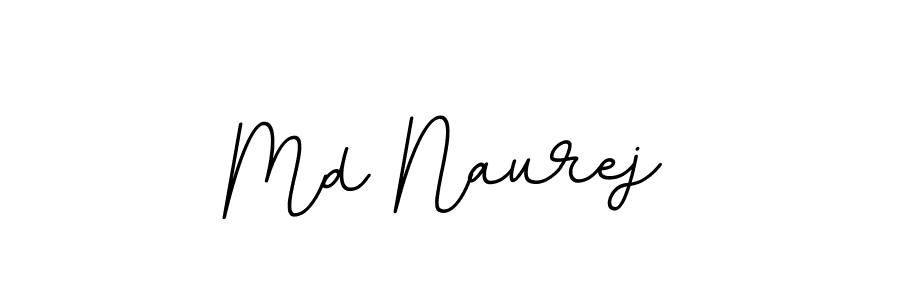 Make a beautiful signature design for name Md Naurej. With this signature (BallpointsItalic-DORy9) style, you can create a handwritten signature for free. Md Naurej signature style 11 images and pictures png