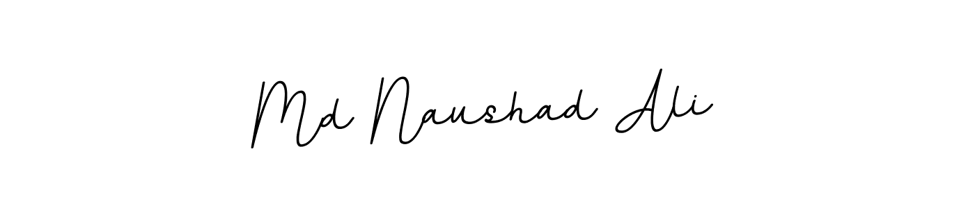 Create a beautiful signature design for name Md Naushad Ali. With this signature (BallpointsItalic-DORy9) fonts, you can make a handwritten signature for free. Md Naushad Ali signature style 11 images and pictures png