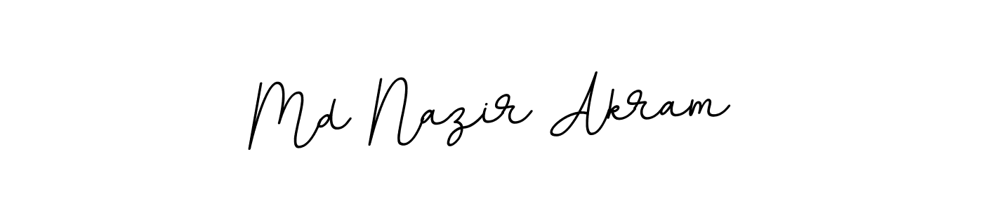 Also You can easily find your signature by using the search form. We will create Md Nazir Akram name handwritten signature images for you free of cost using BallpointsItalic-DORy9 sign style. Md Nazir Akram signature style 11 images and pictures png