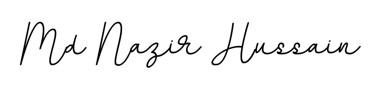 Make a beautiful signature design for name Md Nazir Hussain. With this signature (BallpointsItalic-DORy9) style, you can create a handwritten signature for free. Md Nazir Hussain signature style 11 images and pictures png