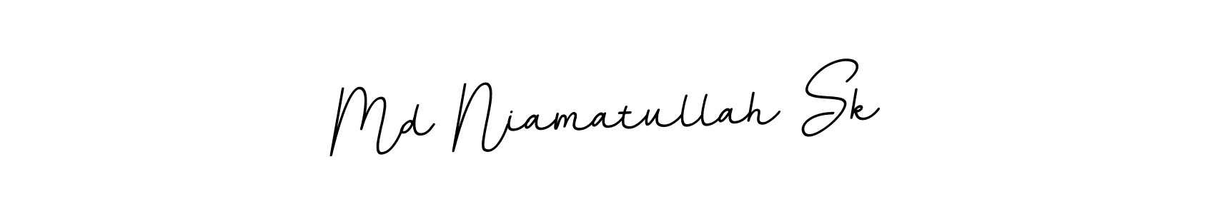 Make a beautiful signature design for name Md Niamatullah Sk. With this signature (BallpointsItalic-DORy9) style, you can create a handwritten signature for free. Md Niamatullah Sk signature style 11 images and pictures png