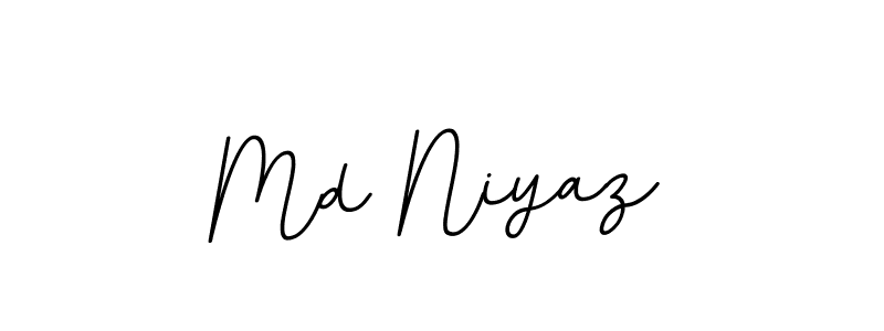 Md Niyaz stylish signature style. Best Handwritten Sign (BallpointsItalic-DORy9) for my name. Handwritten Signature Collection Ideas for my name Md Niyaz. Md Niyaz signature style 11 images and pictures png