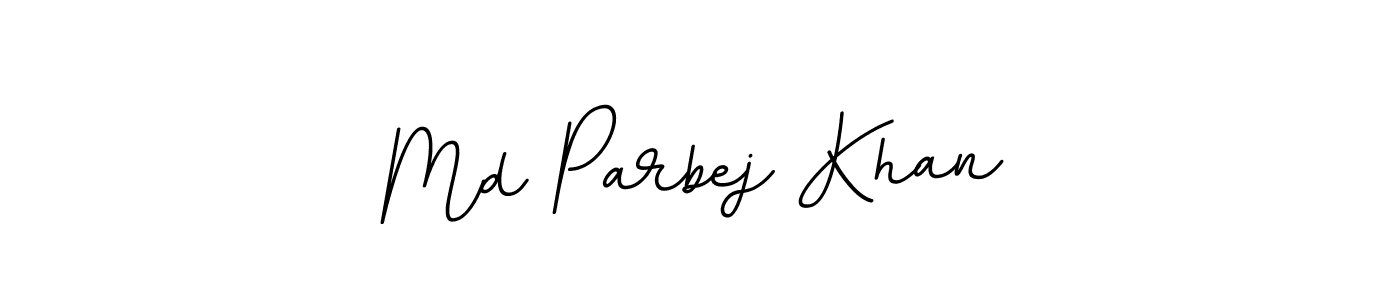 Make a beautiful signature design for name Md Parbej Khan. Use this online signature maker to create a handwritten signature for free. Md Parbej Khan signature style 11 images and pictures png