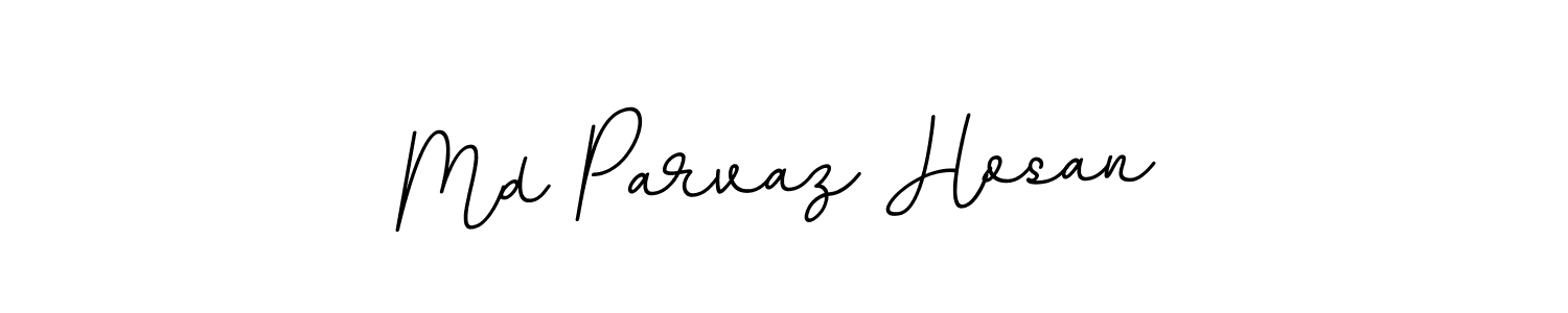 How to make Md Parvaz Hosan signature? BallpointsItalic-DORy9 is a professional autograph style. Create handwritten signature for Md Parvaz Hosan name. Md Parvaz Hosan signature style 11 images and pictures png