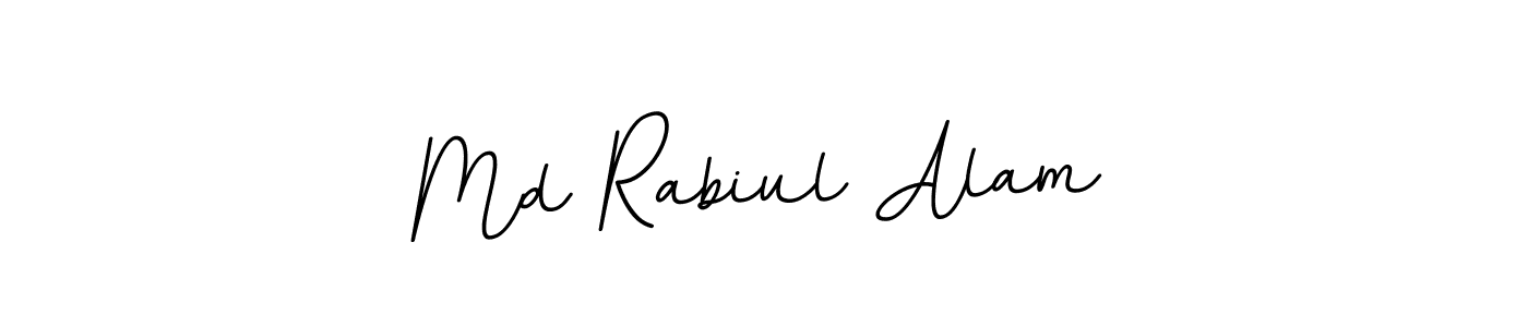 The best way (BallpointsItalic-DORy9) to make a short signature is to pick only two or three words in your name. The name Md Rabiul Alam include a total of six letters. For converting this name. Md Rabiul Alam signature style 11 images and pictures png