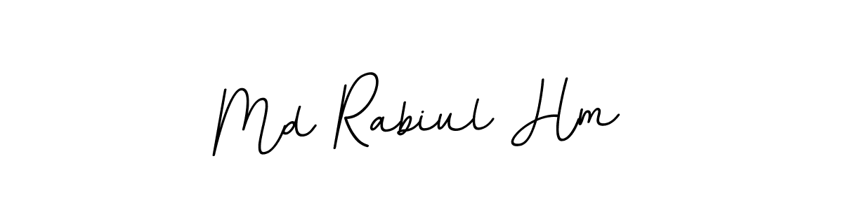 Md Rabiul Hm stylish signature style. Best Handwritten Sign (BallpointsItalic-DORy9) for my name. Handwritten Signature Collection Ideas for my name Md Rabiul Hm. Md Rabiul Hm signature style 11 images and pictures png