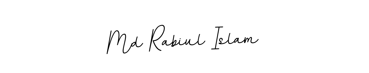 Create a beautiful signature design for name Md Rabiul Islam. With this signature (BallpointsItalic-DORy9) fonts, you can make a handwritten signature for free. Md Rabiul Islam signature style 11 images and pictures png