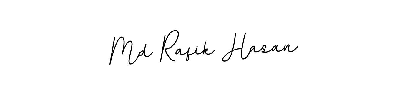 How to make Md Rafik Hasan name signature. Use BallpointsItalic-DORy9 style for creating short signs online. This is the latest handwritten sign. Md Rafik Hasan signature style 11 images and pictures png