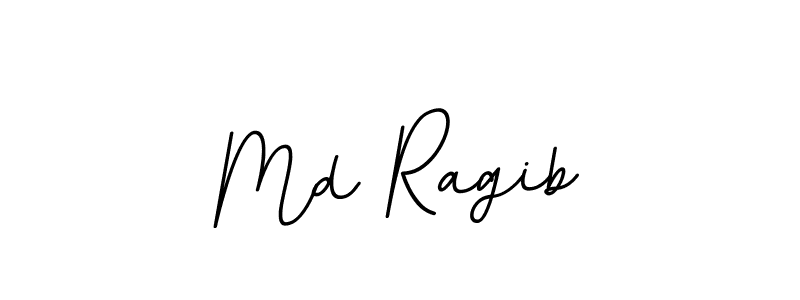 How to make Md Ragib name signature. Use BallpointsItalic-DORy9 style for creating short signs online. This is the latest handwritten sign. Md Ragib signature style 11 images and pictures png
