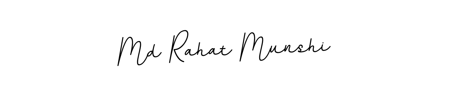 Also we have Md Rahat Munshi name is the best signature style. Create professional handwritten signature collection using BallpointsItalic-DORy9 autograph style. Md Rahat Munshi signature style 11 images and pictures png