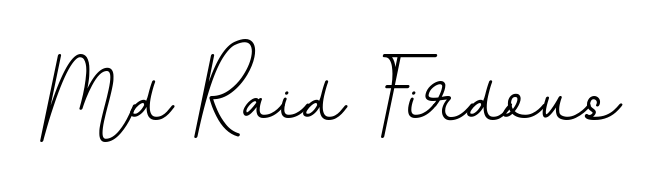 Elevate your brand with a stunning Md Raid Firdous eSignature. The BallpointsItalic-DORy9 style provides a balanced, flowing aesthetic for everyday signing. Md Raid Firdous signature style 11 images and pictures png
