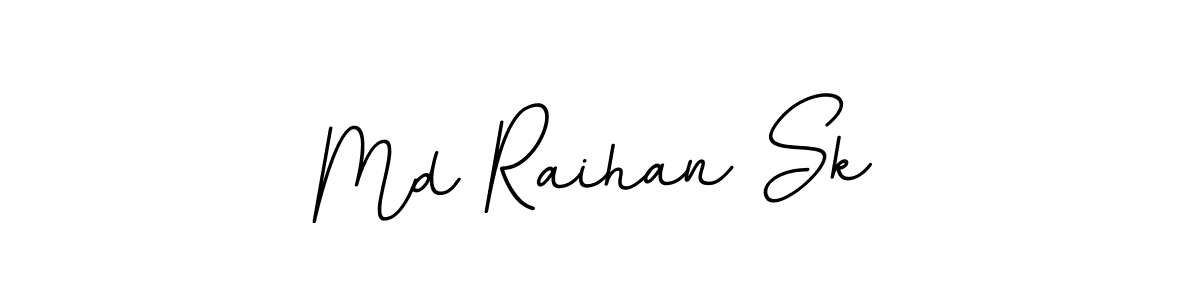 Make a beautiful signature design for name Md Raihan Sk. With this signature (BallpointsItalic-DORy9) style, you can create a handwritten signature for free. Md Raihan Sk signature style 11 images and pictures png