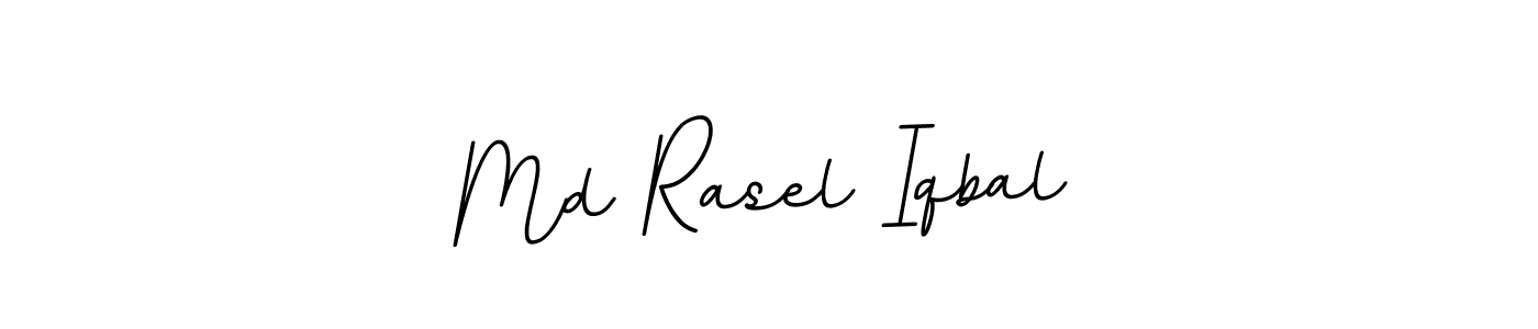 Make a beautiful signature design for name Md Rasel Iqbal. With this signature (BallpointsItalic-DORy9) style, you can create a handwritten signature for free. Md Rasel Iqbal signature style 11 images and pictures png