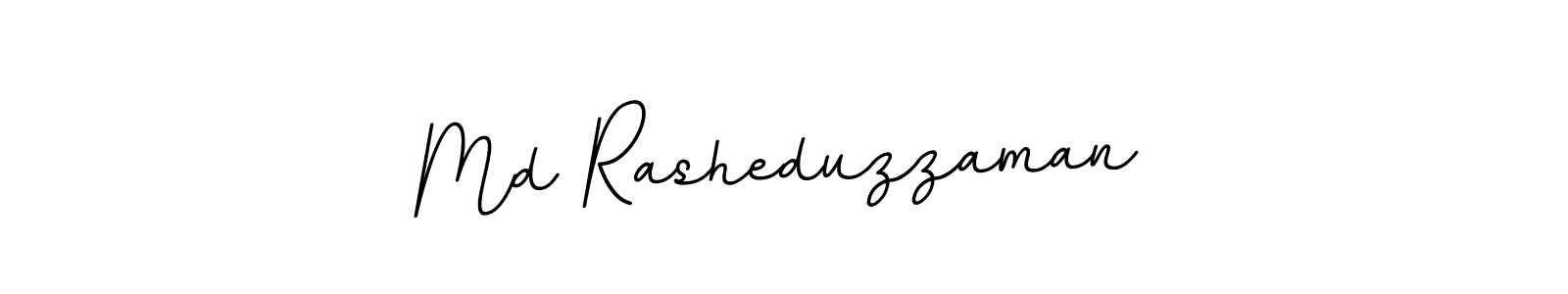 Design your own signature with our free online signature maker. With this signature software, you can create a handwritten (BallpointsItalic-DORy9) signature for name Md Rasheduzzaman. Md Rasheduzzaman signature style 11 images and pictures png