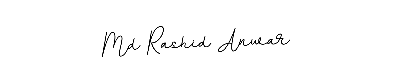 Design your own signature with our free online signature maker. With this signature software, you can create a handwritten (BallpointsItalic-DORy9) signature for name Md Rashid Anwar. Md Rashid Anwar signature style 11 images and pictures png