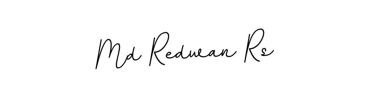 Use a signature maker to create a handwritten signature online. With this signature software, you can design (BallpointsItalic-DORy9) your own signature for name Md Redwan Rs. Md Redwan Rs signature style 11 images and pictures png