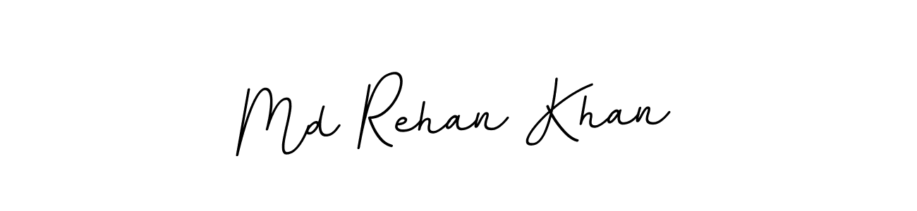 Design your own signature with our free online signature maker. With this signature software, you can create a handwritten (BallpointsItalic-DORy9) signature for name Md Rehan Khan. Md Rehan Khan signature style 11 images and pictures png