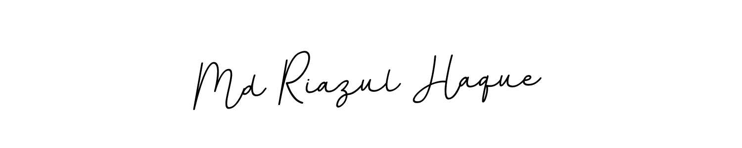 How to make Md Riazul Haque name signature. Use BallpointsItalic-DORy9 style for creating short signs online. This is the latest handwritten sign. Md Riazul Haque signature style 11 images and pictures png