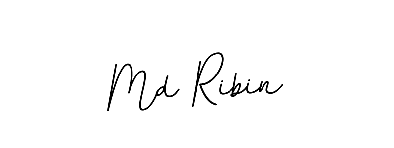 Use a signature maker to create a handwritten signature online. With this signature software, you can design (BallpointsItalic-DORy9) your own signature for name Md Ribin. Md Ribin signature style 11 images and pictures png